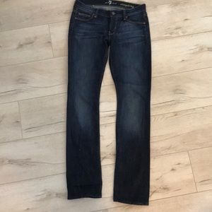 7 for all man kind women’s straight leg jeans